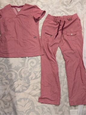 Ada Men’s Scrub Pants in Dusty Rose